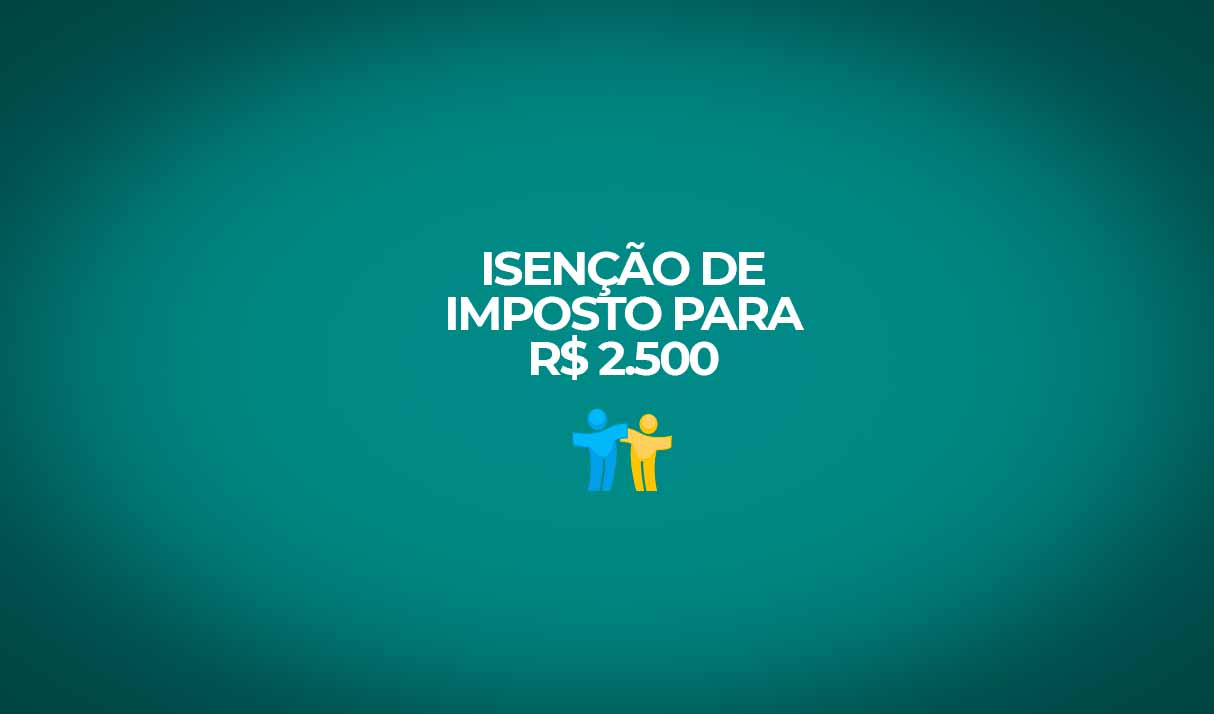 isencao do imposto de renda sobe para 2500 reais