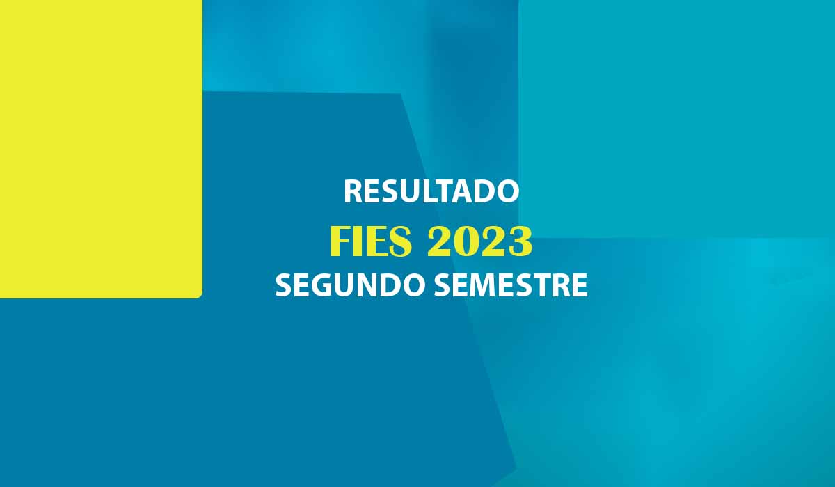 Resultado FIES 2023 do segundo semestre.