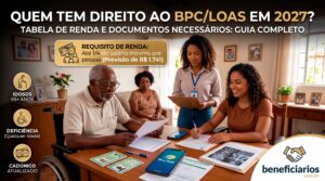 Quem Tem Direito ao BPC/LOAS em 2027? Tabela de Renda e Documentos Necessários!